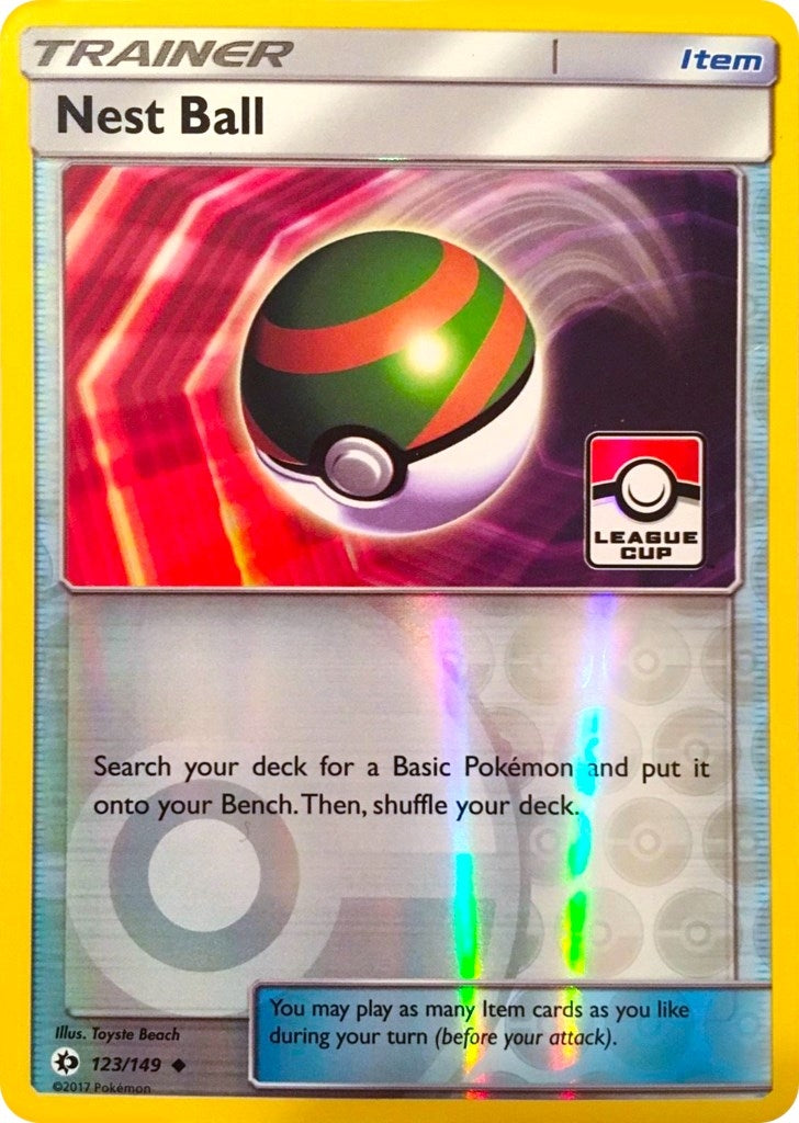 Image for Nest Ball - 123/149 (League Cup) (League & Championship Cards) (123/149) - Pokemon