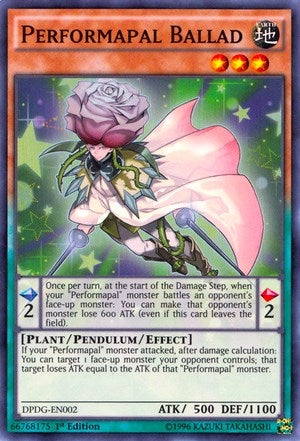 Image for Performapal Ballad (Duelist Pack: Dimensional Guardians) (DPDG-EN002) - YuGiOh