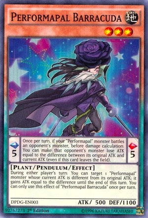 Image for Performapal Barracuda (Duelist Pack: Dimensional Guardians) (DPDG-EN003) - YuGiOh
