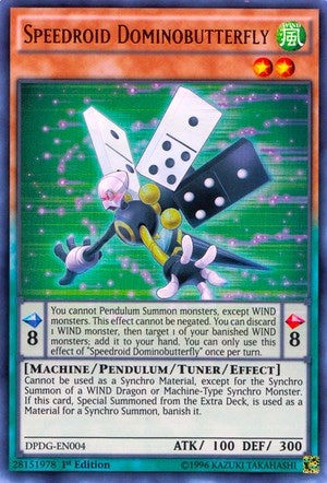 Image for Speedroid Dominobutterfly (Duelist Pack: Dimensional Guardians) (DPDG-EN004) - YuGiOh