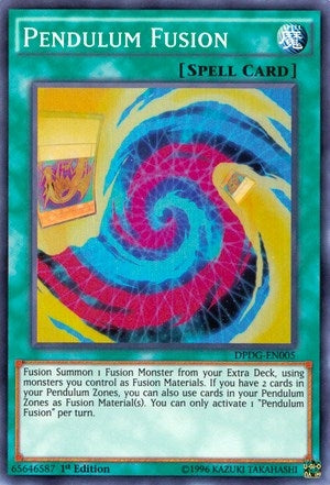 Image for Pendulum Fusion (Duelist Pack: Dimensional Guardians) (DPDG-EN005) - YuGiOh