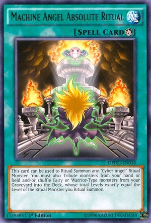 Image for Machine Angel Absolute Ritual (Duelist Pack: Dimensional Guardians) (DPDG-EN018) - YuGiOh