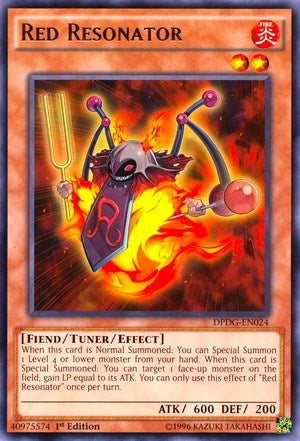 Image for Red Resonator (Duelist Pack: Dimensional Guardians) (DPDG-EN024) - YuGiOh