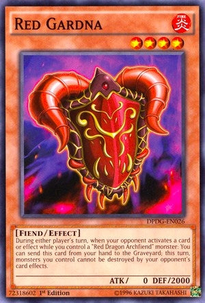Image for Red Gardna (Duelist Pack: Dimensional Guardians) (DPDG-EN026) - YuGiOh