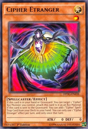 Image for Cipher Etranger (Duelist Pack: Dimensional Guardians) (DPDG-EN038) - YuGiOh