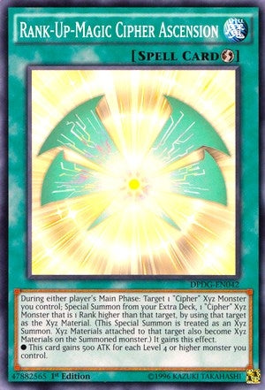 Image for Rank-Up-Magic Cipher Ascension (Duelist Pack: Dimensional Guardians) (DPDG-EN042) - YuGiOh