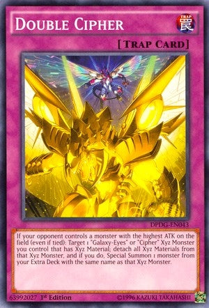Image for Double Cipher (Duelist Pack: Dimensional Guardians) (DPDG-EN043) - YuGiOh