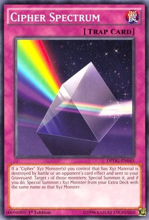 Image for Cipher Spectrum (Duelist Pack: Dimensional Guardians) (DPDG-EN045) - YuGiOh