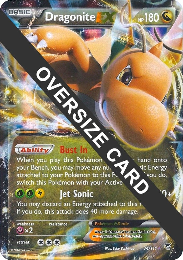 Image for Dragonite EX (Jumbo Cards) (074/111) - Pokemon