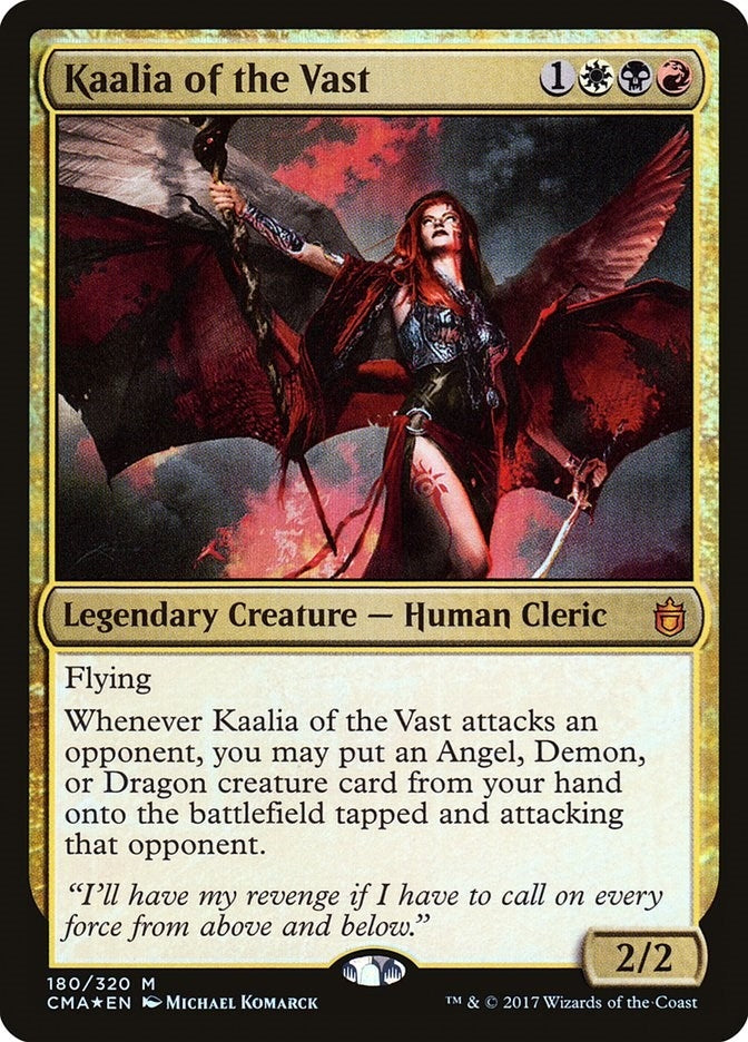 Image for Kaalia of the Vast (Commander Anthology) (180) - Magic: The Gathering