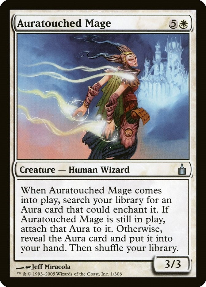 Image for Auratouched Mage (Ravnica: City of Guilds) (1) - Magic: The Gathering