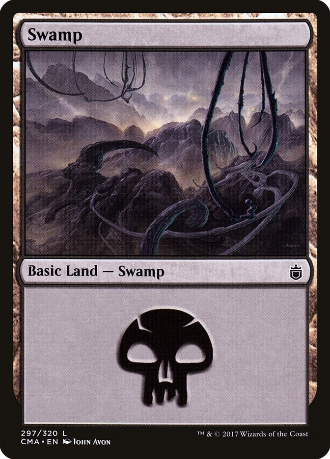 Image for Swamp (297) (Commander Anthology) (297) - Magic: The Gathering