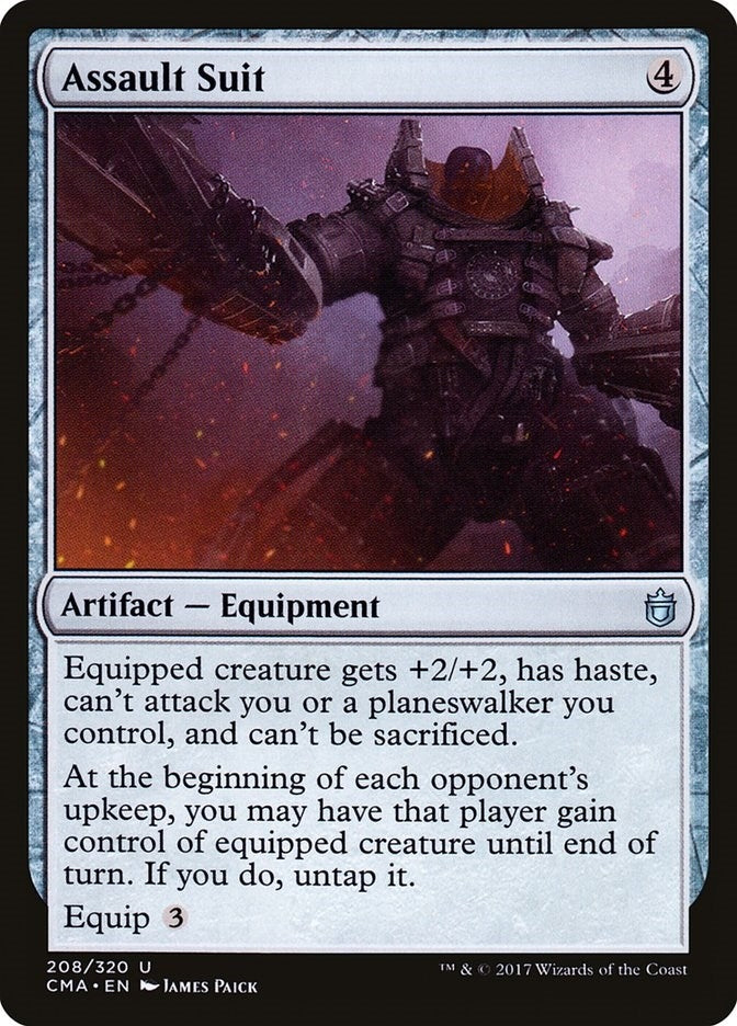 Image for Assault Suit (Commander Anthology) (208) - Magic: The Gathering