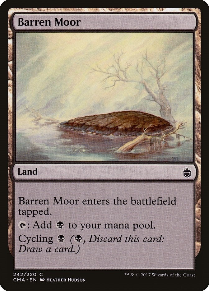 Image for Barren Moor (Commander Anthology) (242) - Magic: The Gathering