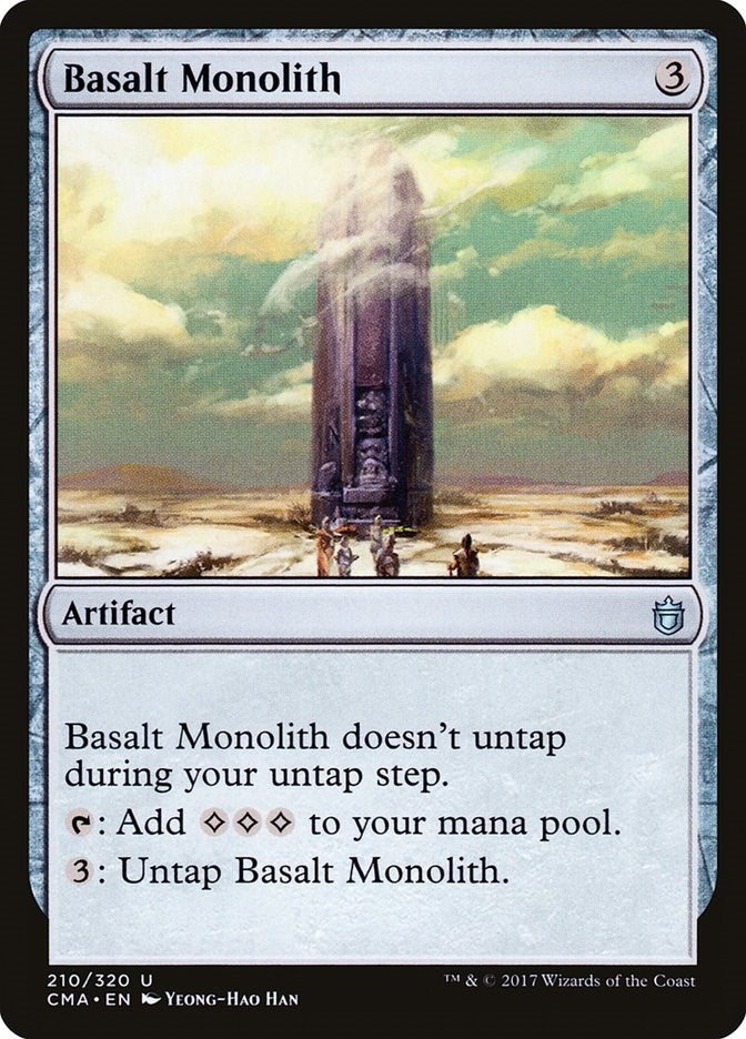 Image for Basalt Monolith (Commander Anthology) (210) - Magic: The Gathering