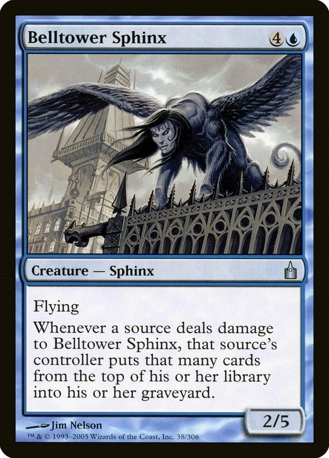 Image for Belltower Sphinx (Ravnica: City of Guilds) (38) - Magic: The Gathering