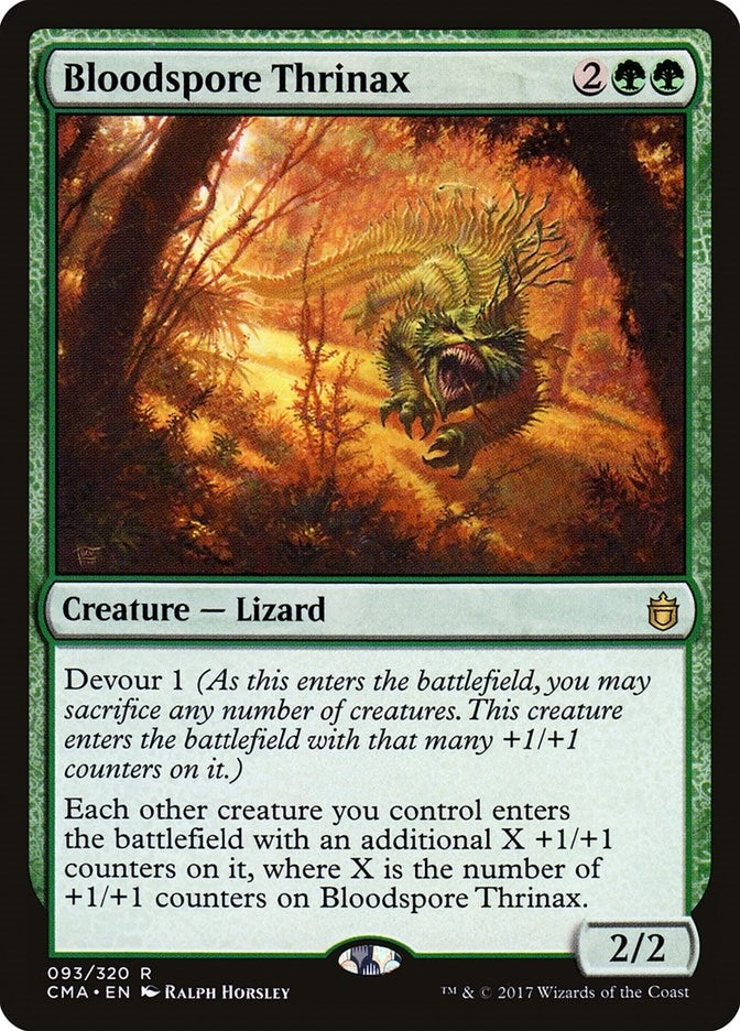 Image for Bloodspore Thrinax (Commander Anthology) (93) - Magic: The Gathering