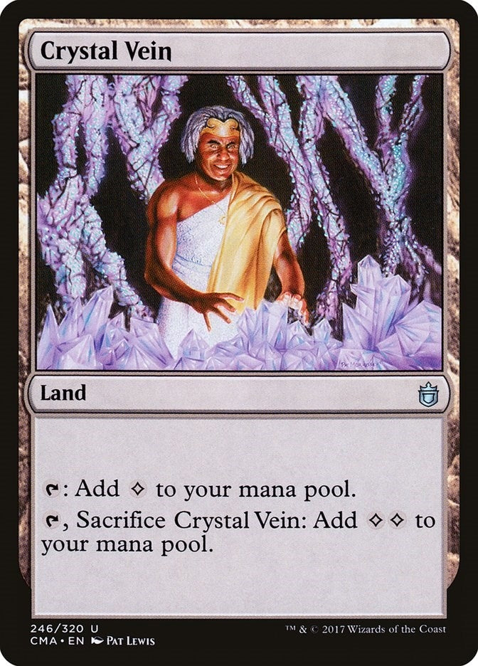 Image for Crystal Vein (Commander Anthology) (246) - Magic: The Gathering