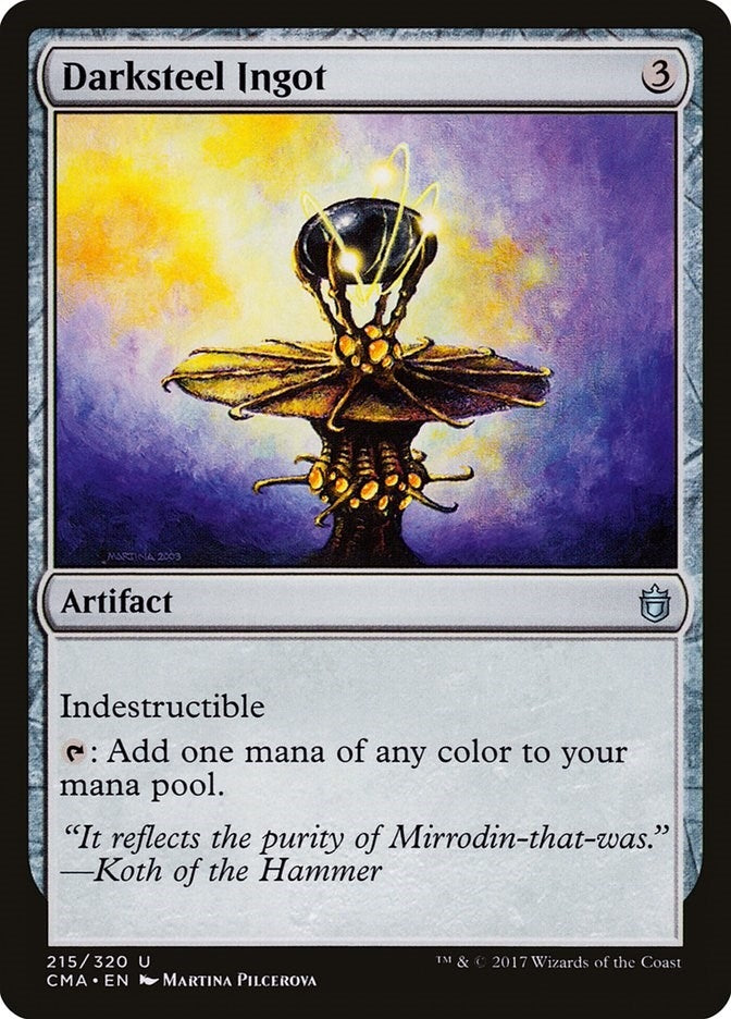 Image for Darksteel Ingot (Commander Anthology) (215) - Magic: The Gathering