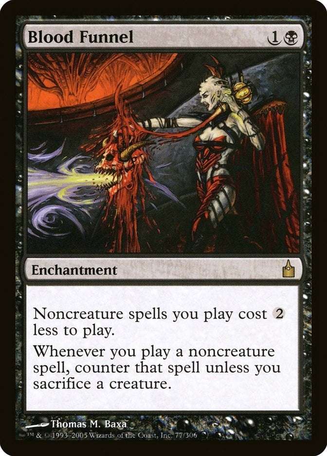 Image for Blood Funnel (Ravnica: City of Guilds) (77) - Magic: The Gathering