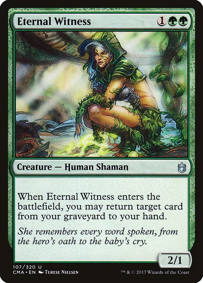 Image for Eternal Witness (Commander Anthology) (107) - Magic: The Gathering