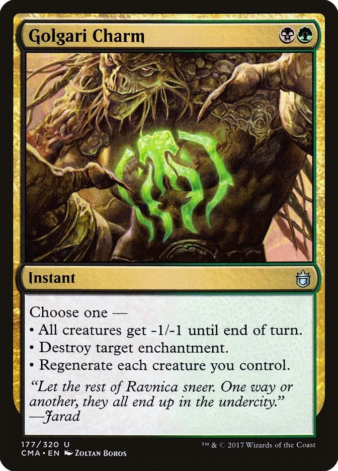 Image for Golgari Charm (Commander Anthology) (177) - Magic: The Gathering