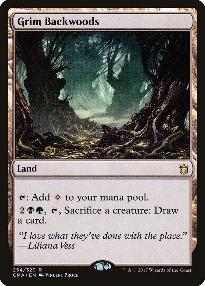 Image for Grim Backwoods (Commander Anthology) (254) - Magic: The Gathering