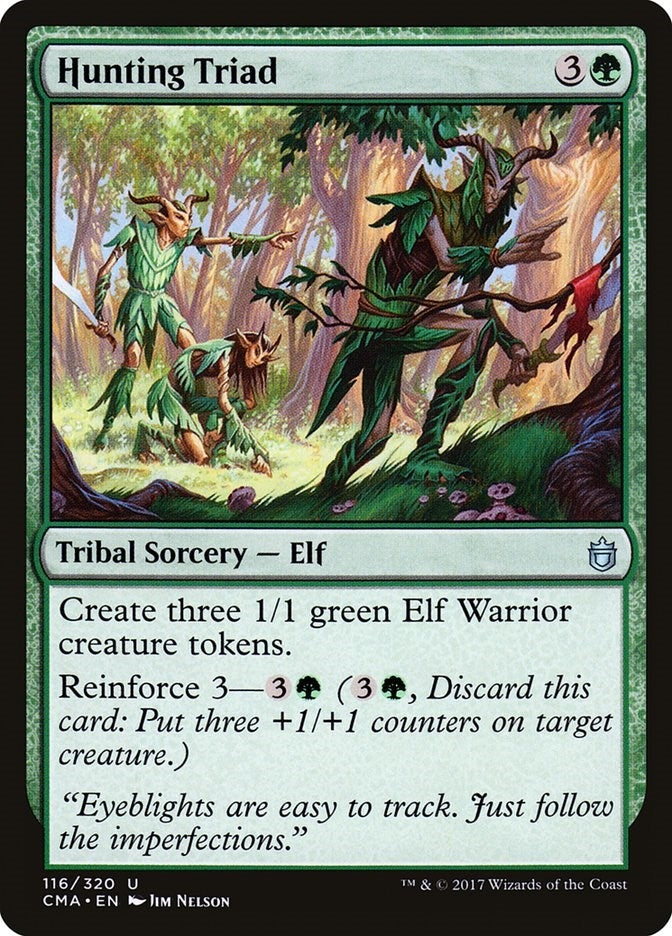 Image for Hunting Triad (Commander Anthology) (116) - Magic: The Gathering