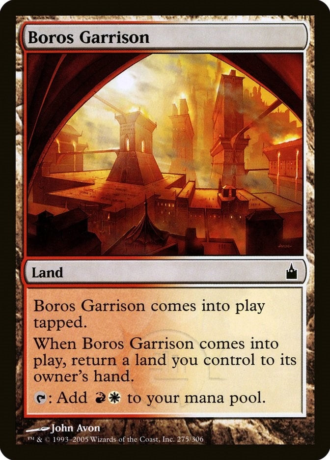 Image for Boros Garrison (Ravnica: City of Guilds) (275) - Magic: The Gathering