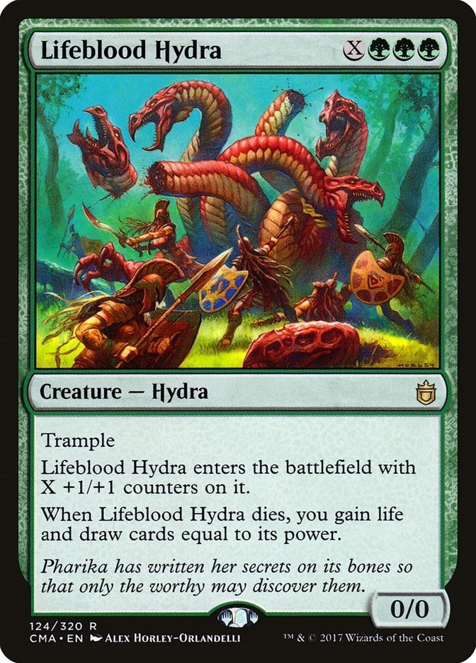Image for Lifeblood Hydra (Commander Anthology) (124) - Magic: The Gathering