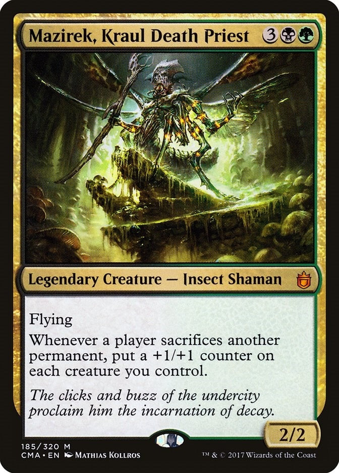 Image for Mazirek, Kraul Death Priest (Commander Anthology) (185) - Magic: The Gathering