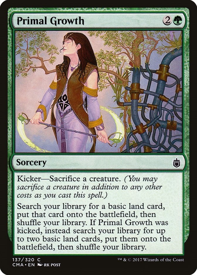 Image for Primal Growth (Commander Anthology) (137) - Magic: The Gathering