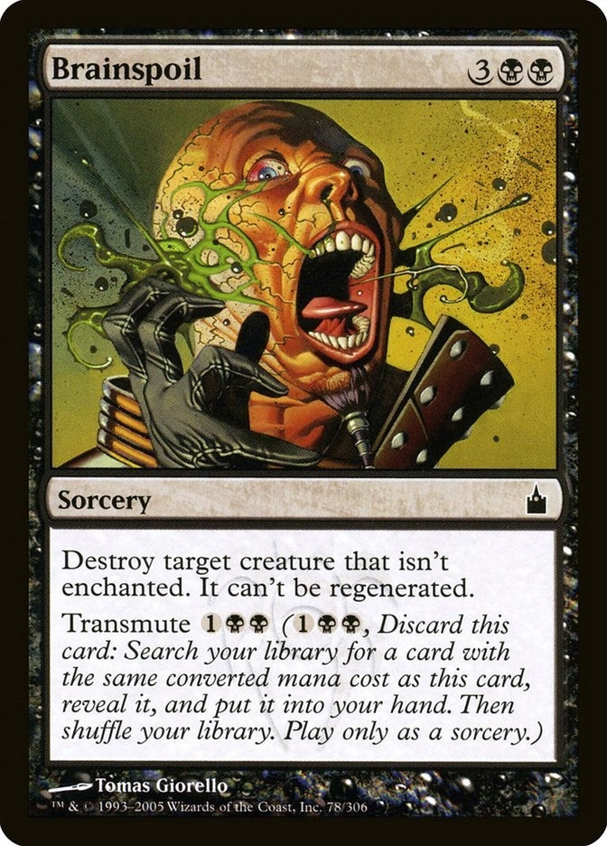 Image for Brainspoil (Ravnica: City of Guilds) (78) - Magic: The Gathering