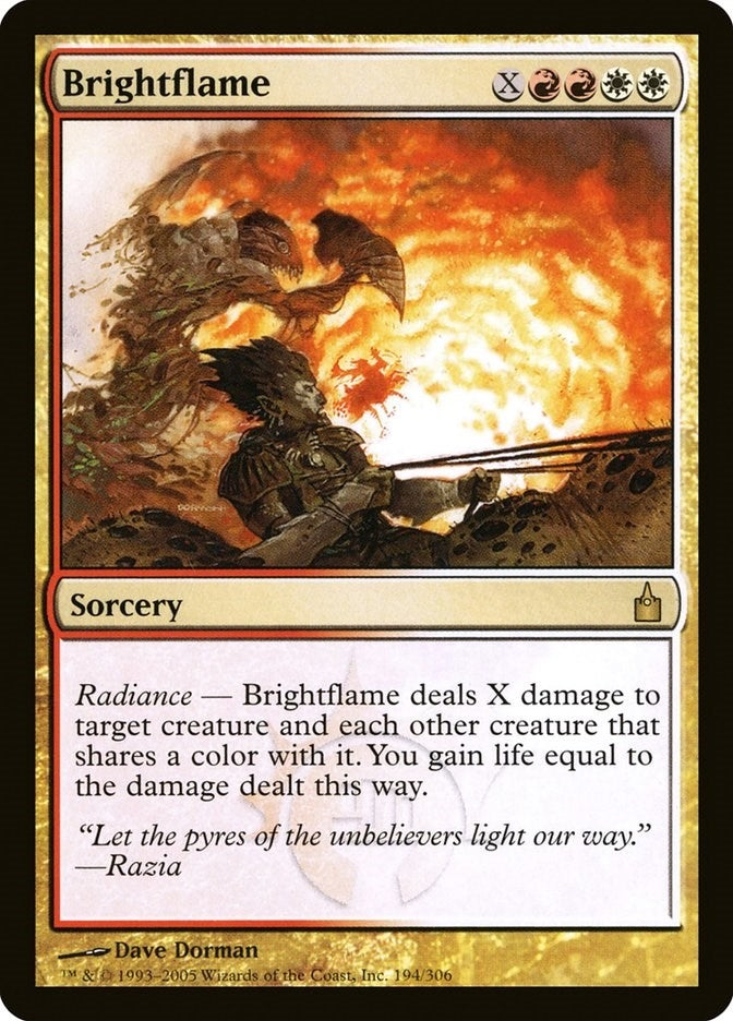 Image for Brightflame (Ravnica: City of Guilds) (194) - Magic: The Gathering