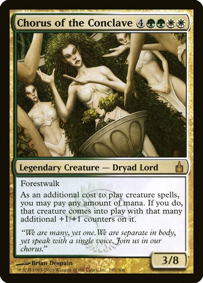 Image for Chorus of the Conclave (Ravnica: City of Guilds) (195) - Magic: The Gathering