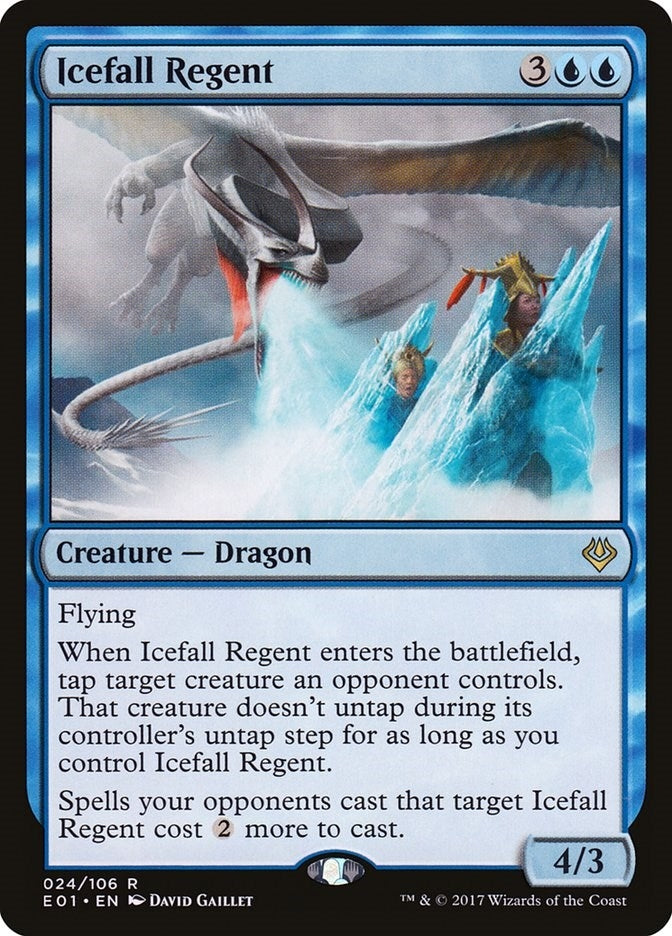 Image for Icefall Regent (Archenemy: Nicol Bolas) (24) - Magic: The Gathering