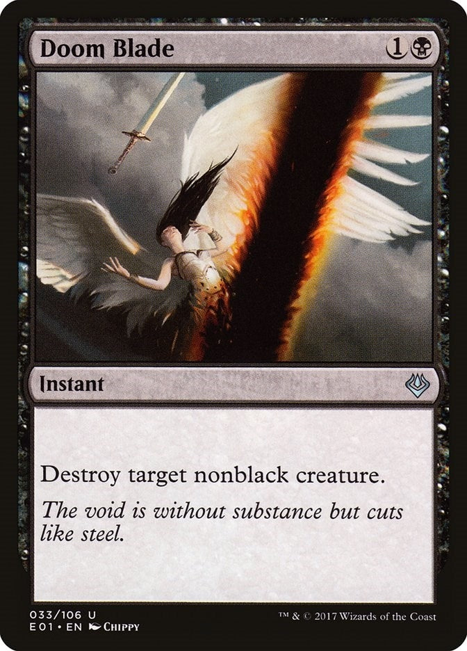 Image for Doom Blade (Archenemy: Nicol Bolas) (33) - Magic: The Gathering