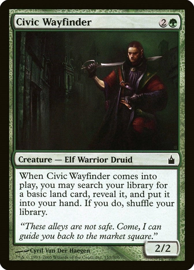Image for Civic Wayfinder (Ravnica: City of Guilds) (157) - Magic: The Gathering