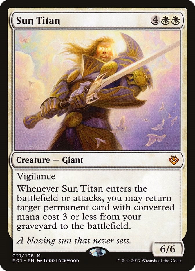 Image for Sun Titan (Archenemy: Nicol Bolas) (21) - Magic: The Gathering