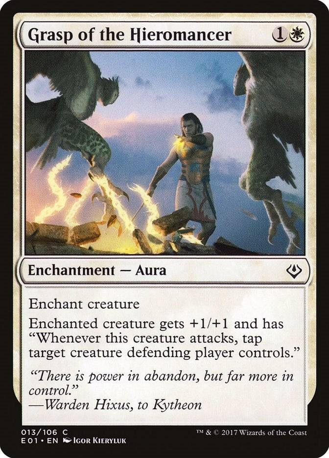 Image for Grasp of the Hieromancer (Archenemy: Nicol Bolas) (13) - Magic: The Gathering