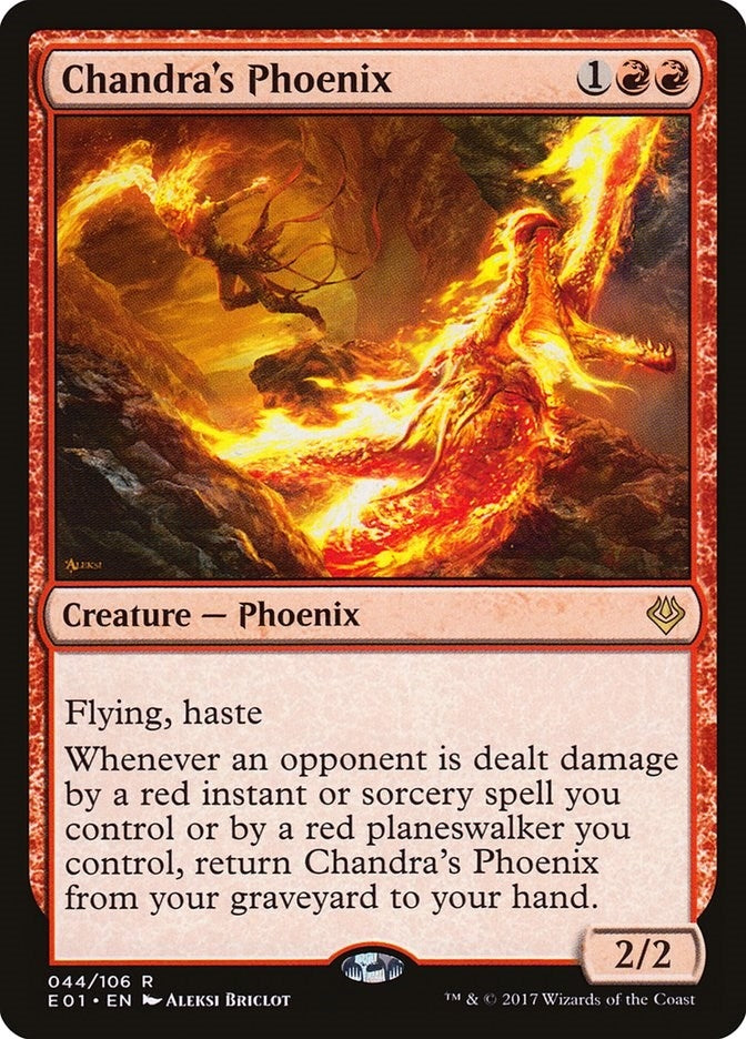 Image for Chandra's Phoenix (Archenemy: Nicol Bolas) (44) - Magic: The Gathering