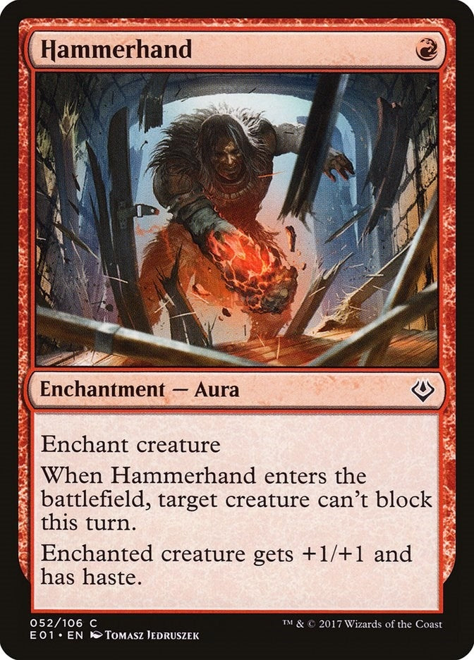 Image for Hammerhand (Archenemy: Nicol Bolas) (52) - Magic: The Gathering