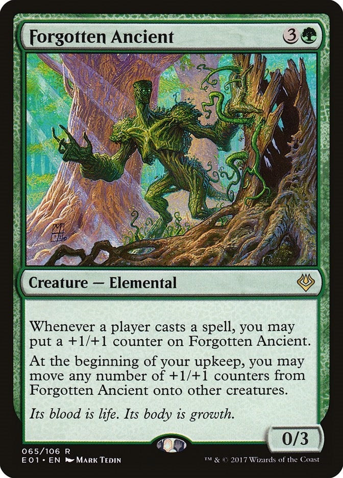 Image for Forgotten Ancient (Archenemy: Nicol Bolas) (65) - Magic: The Gathering