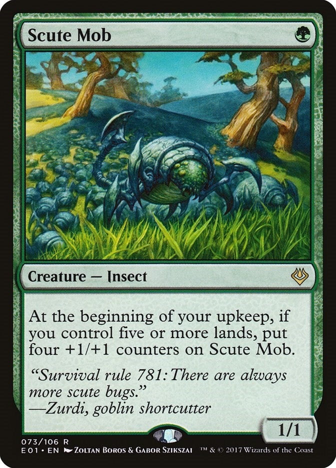 Image for Scute Mob (Archenemy: Nicol Bolas) (73) - Magic: The Gathering