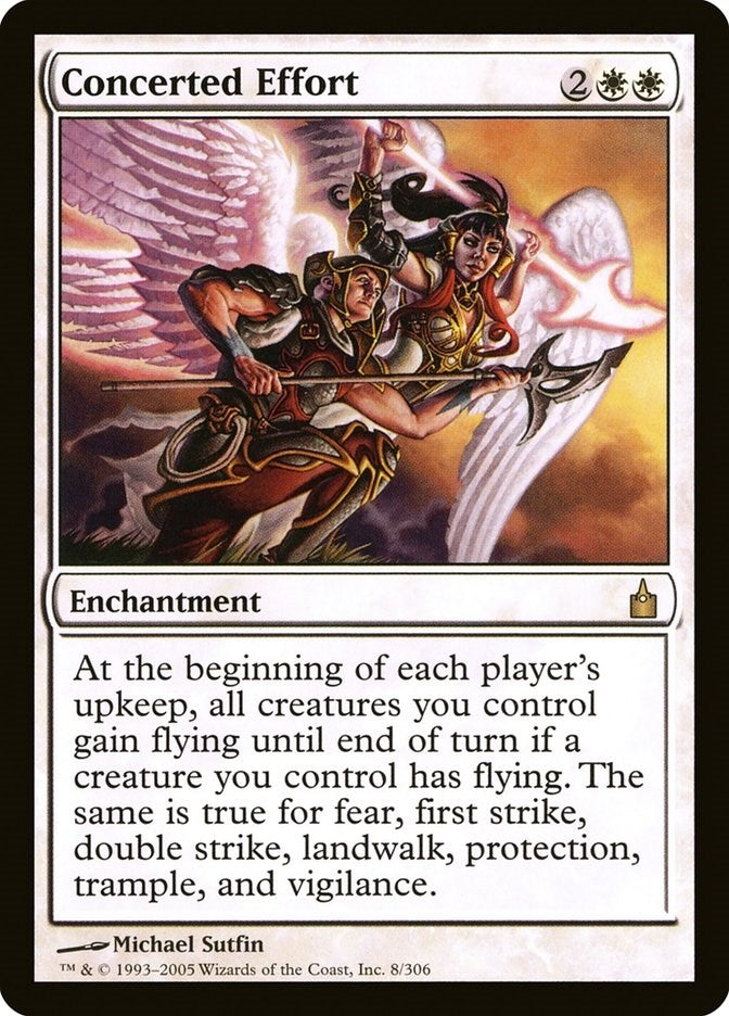 Image for Concerted Effort (Ravnica: City of Guilds) (8) - Magic: The Gathering
