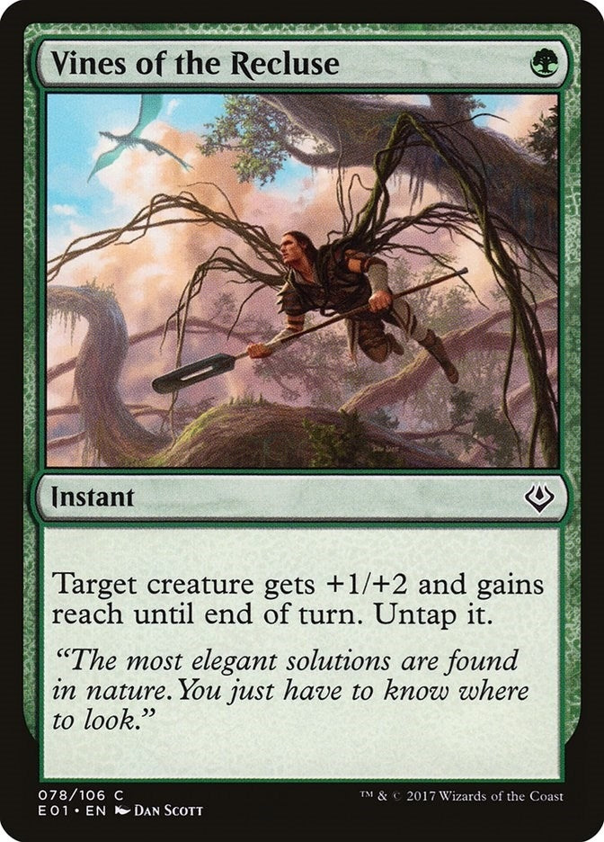 Image for Vines of the Recluse (Archenemy: Nicol Bolas) (78) - Magic: The Gathering