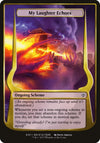 Image for My Laughter Echoes (Archenemy: Nicol Bolas) (Oversize Cards) (12) - Magic: The Gathering