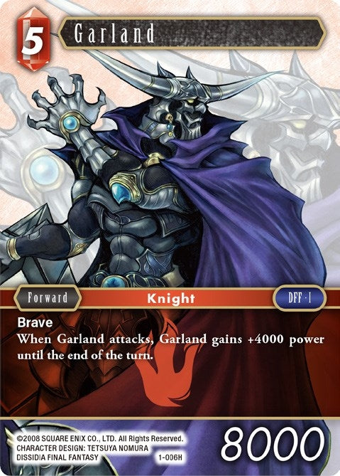 Image for Garland (Opus I) (1-006H) - Final Fantasy TCG