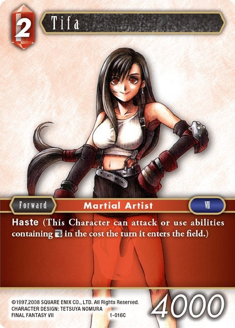 Image for Tifa (Opus I) (1-016C) - Final Fantasy TCG