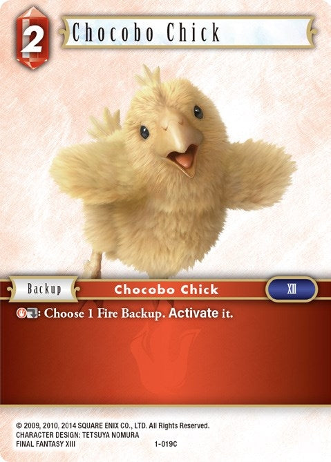Image for Chocobo Chick (Opus I) (1-019C) - Final Fantasy TCG